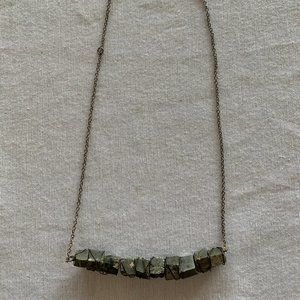 Anthropologie Fool's Gold Necklace